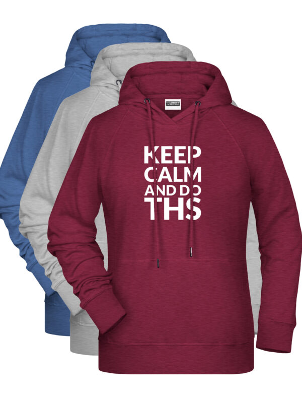 Damen Hoodie "Keep Calm"