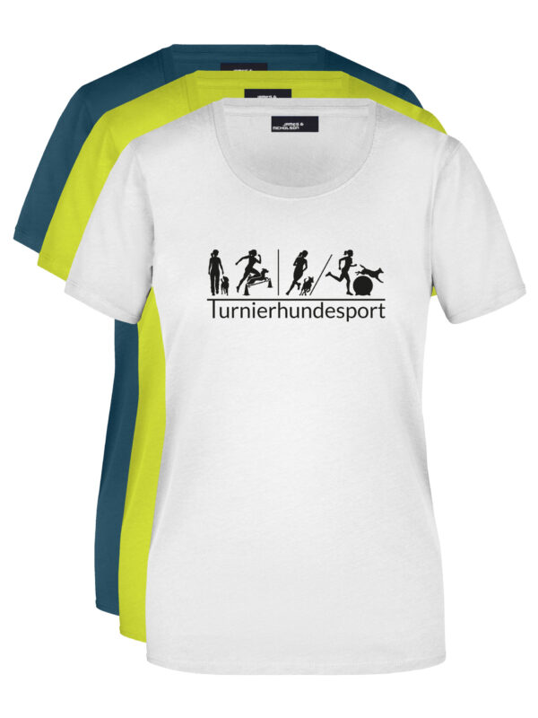 Damen T-Shirt "Turnierhundesport"