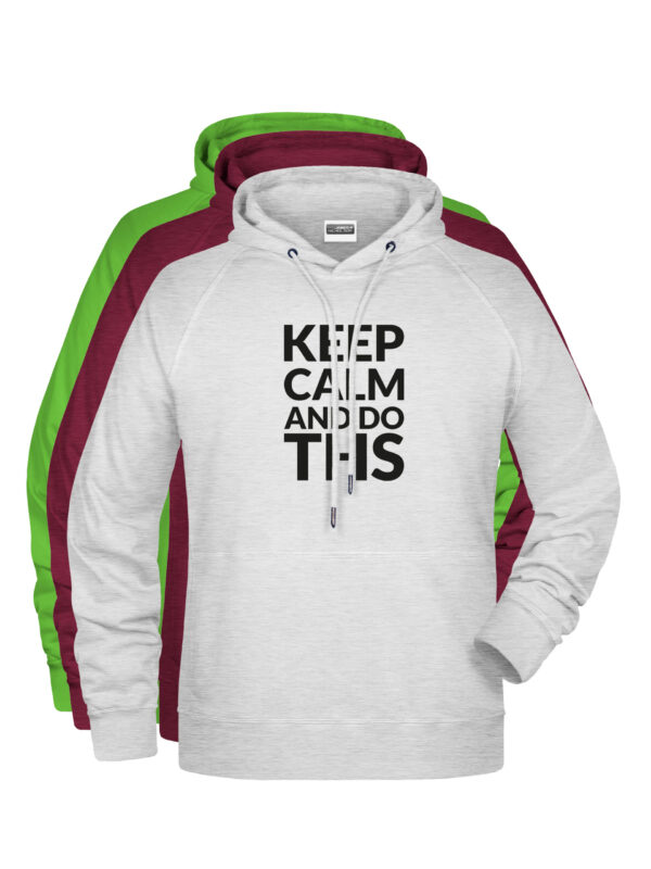 Herren Hoodie "Keep Calm"